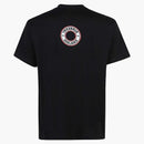 Tričko s logem burberry archway černé bílé červené