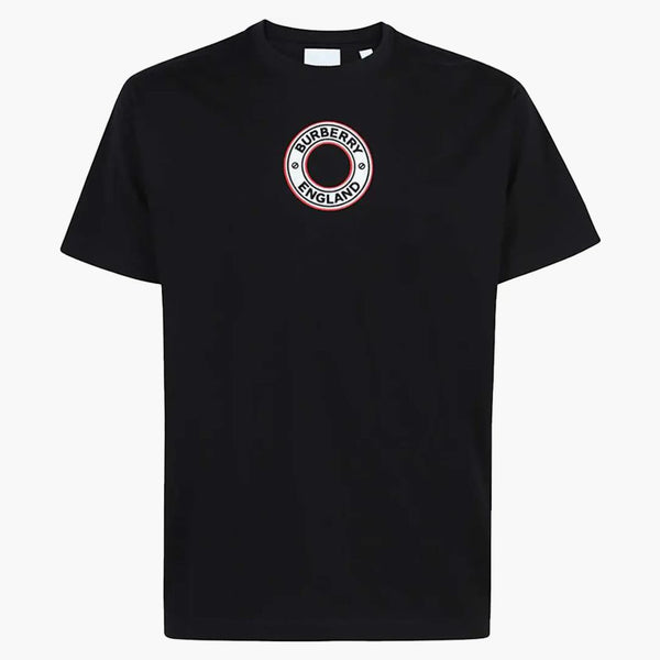 Burberry Archway Logo Applique T-shirt nero rosso nero