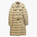 Burberry Arniston con cappuccio con cappuccio lungo la giacca del miele