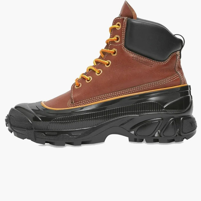 Burberry Arthur Ankle Boots Brown Black