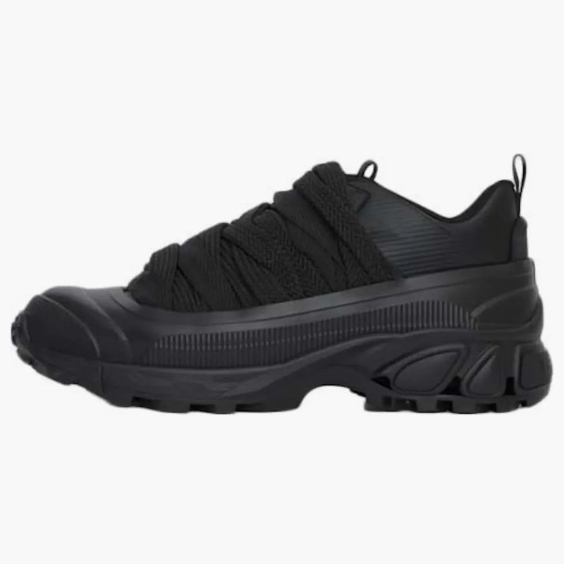 Burberry Arthur Black Lace Detail Sneakers Black