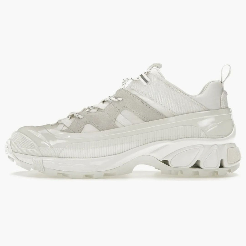 Burberry Arthur White Suede