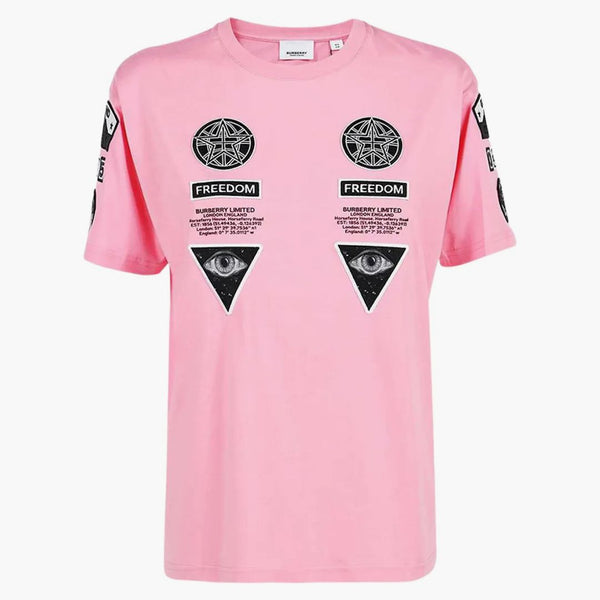 BURBERRY BARTGE APLIKETOVÉ TIRITRY PINK