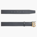 Burberry Belt TB Monogram Gray/Silver/Gold