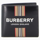 BURBERRY DIVNÍ ICON STRIPE STRIPE KODNESKÁ WALLET BLACK