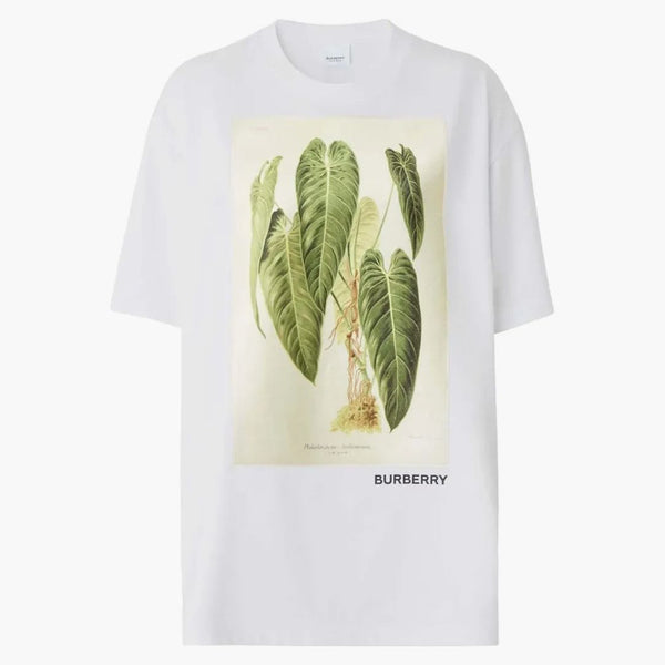 Burberry Botanical Sketch T-shirt Bianco