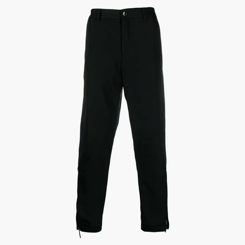 Burberry Burberry Two-tone Tapered Trousers Black