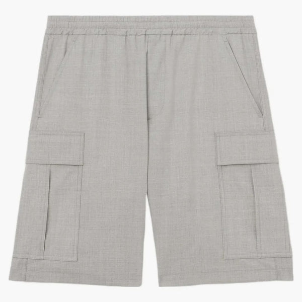 Burberry Cargo Shorts Gray