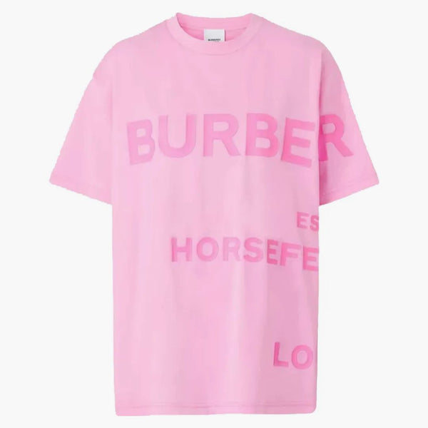 BURBERRY CARRICK LOGO PRINT Tričko pro bavlnu-Jersey