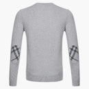 Burberry Cashmere Blend Crewneck Sweatshirt Gray