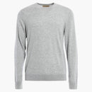 Burberry Cashmere Blend Crewneck Sweatshirt Gray