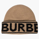 Burberry Cashmere Logo Beanie Camel/Black