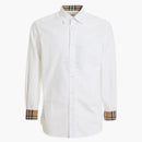 Burberry Celeste camisa blanca