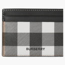 Burberry Check (7 Slot) Card Case Dark Birch Brown