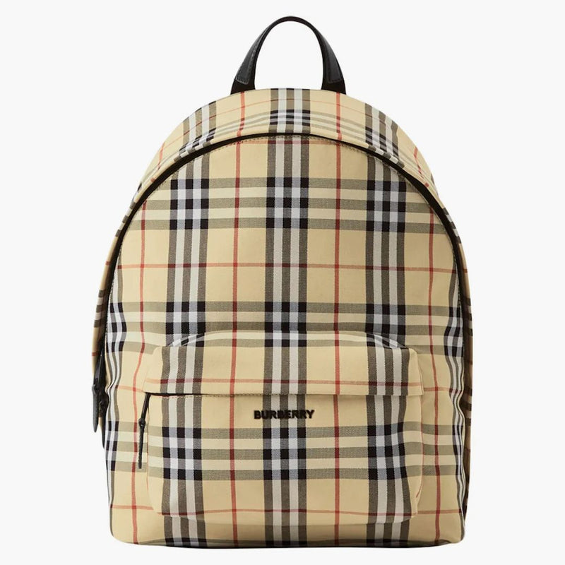 Burberry Check Backpack Archive Beige