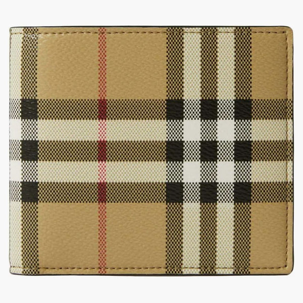 Burberry Check Bifold Wallet Archive Beige
