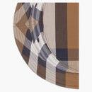 Burberry Check Cotton Canvas Bucket tiene el abedero marrón