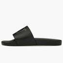 Burberry Check Ekd Motif Slide Black