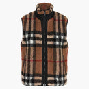 Burberry Check Hillend Vests Brown Check