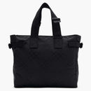 Burberry Check-jacquard Tote Black