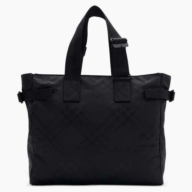 Burberry check-jacquard död svart