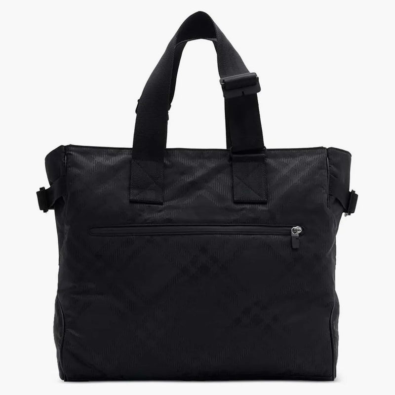 Burberry check-jacquard död svart