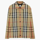 Burberry Check Nylon Jacket Black/Archive Beige