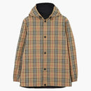 Burberry Check Nylon Reversible Jacket Black/Archive Beige