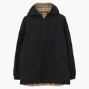 Burberry Check Nylon Reversible Jacket Black/Archive Beige