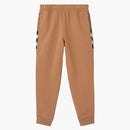 Burberry Check-panel Track Pants Brown