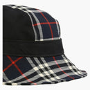 Burberry Check Print Bucket has Navy