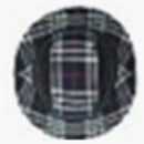 Burberry Check Print Bucket has Navy