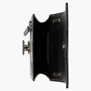 Burberry Check Print Leather Robin Bag Birch Brown