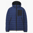 Burberry Check Print Padded Down Jacket Oceanic Blue