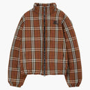 Burberry Check Buffer Jacket Dark Birch Brown