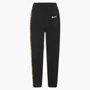 Burberry Check Stripe Track Pants Black