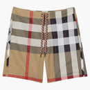 Burberry Check Swim Shorts Archive Beige
