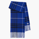 Burberry Check Wool Cashmere Scarf Knight