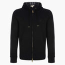Burberry Clarendon Check Hood Zip Up Hoodie Black/Gray