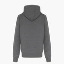 Burberry Clarendon Ceak Hood Zip Up Hoodie Gray