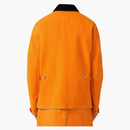 Burberry collared utility jacka orange svart