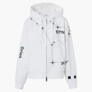 Burberry Constelations Print Zip-Up Jacket White