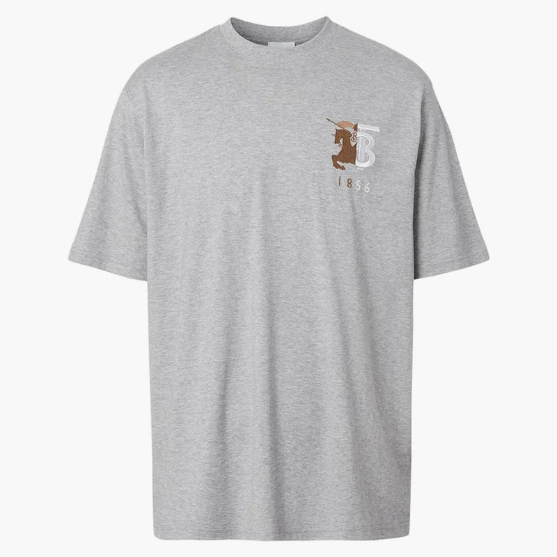 Burberry Contrast Logo T-Shirt Gray