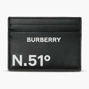 Burberry Coordinates Print Card Holder Black