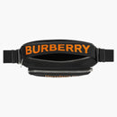 Burberry Coordinates-Print Econyl Crossbody Bag Black/Orange