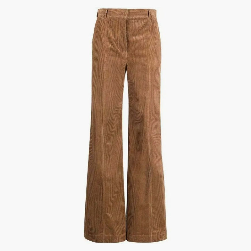 Burberry Corduroy Trousers Brown
