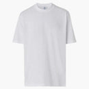 Camiseta de cuello tripulada de algodón de Burberry blanco