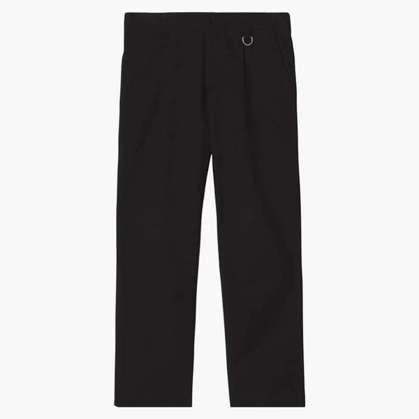 Burberry Cotton Gabardine Tailored Trousers Black