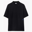 Burberry Cotton Polo Black