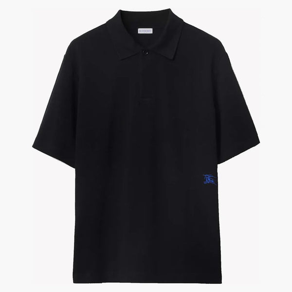 Burberry bomullspolo svart